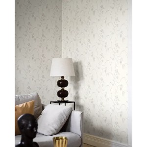 Papeldecor|Tapete Retro-Blumenmuster Gelb|Tapeten 2