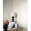 Borastapeter|Wallpaper floral Elsie bright fresh grey|Wallpaper
