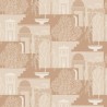 Borastapeter|Wallpaper geometric Mimi sand tones and apricot pink|Figurative