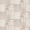 Borastapeter|Tapete geometrisch Mimi beige gedämpft grau|Art Deco