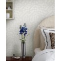 Borastapeter|Wallpaper geometric Birgit white and silver arches|Romantic