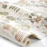 Borastapeter|Papier peint Diana vert olive terre cuite beige|Figuratif