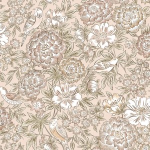 As Creation|Tapete Blumen im romantischen Stil in Pastellfarben|Romantisch