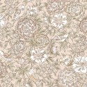 Borastapeter|Tapete floral Dagmar apricot rosa rostorange|Romantisch
