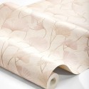 Borastapeter|Papel pintado Sophia rosa y albaricoque con oro brillante|Papel Pintado