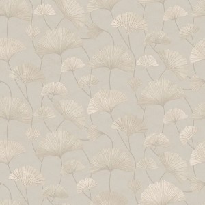 Casadeco|Japanese floral wallpaper with white magnolias|Floral