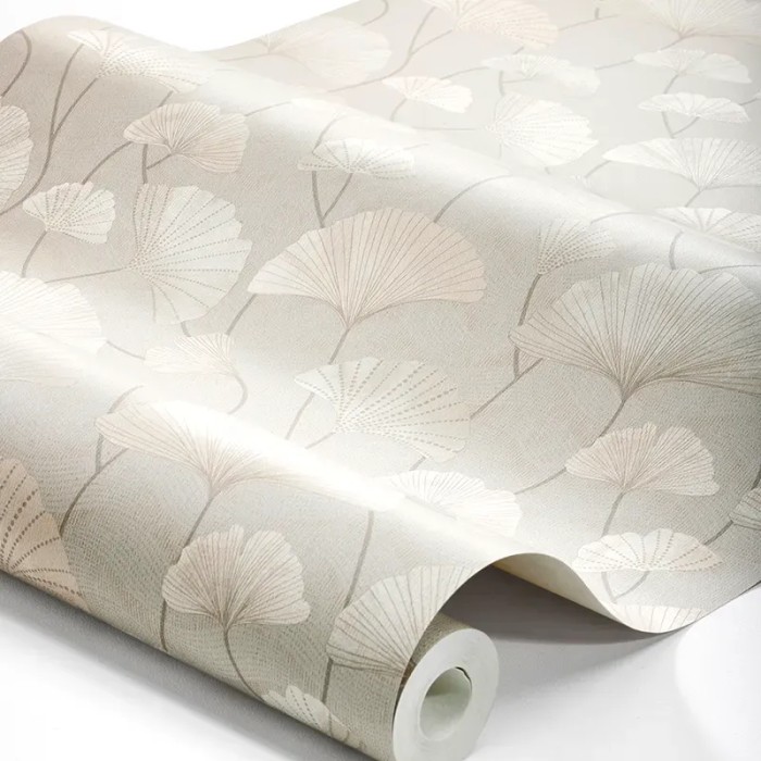 Borastapeter|Wallpaper Sophia neutral grey and beige with mother of pearl|Wallpaper