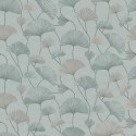 Borastapeter|Tapete Sophia hellblau türkis silber|Modern
