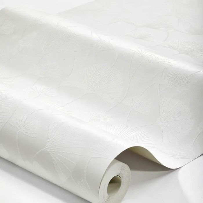 Borastapeter|Papel pintado Sophia blanco con brillo luminoso|Papel Pintado