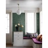 Borastapeter|Wallpaper floral Marlene pink blue and turquoise green|Wallpaper