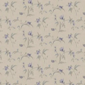 Marburg|Tapete mit beige-braunem Aquarell-Blumenmuster|Tapeten