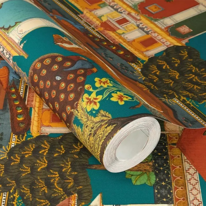 Rasch|Papier peint style hindou palais maharaja|Papier Peint