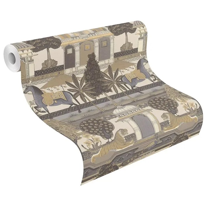 Rasch|Papel pintado jardín hindú del Palacio Maharajá|Papel Pintado