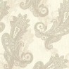 Rasch|Papel pintado elegante patrón cachemira beige|Damasco