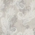 Rasch|Papier peint élégant cachemire gris|Damas