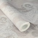 Rasch|Papier peint élégant cachemire gris|Damas