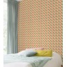 Rasch|Papier peint carrés et losanges 3D multicolores|Rétro
