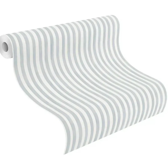 Rasch|Papier peint enfant rayures bleues tons pastel|Enfants