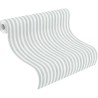 Rasch|Papel pintado infantil rayas azul tonos pastel|Infantil