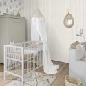 Rasch|Papier peint enfant rayures grises neutres modernes|Enfants