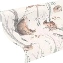 Papel pintado infantil animales del bosque blanco - Rasch Kids World 300048