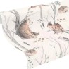 Rasch|Papier peint enfant animaux forêt fond blanc|Enfants