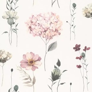 Casadeco|Papel pintado infantil corales y fauna marina blanco y rosa|Infantil
