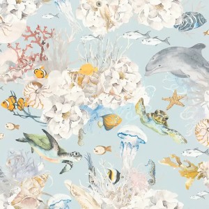 As Creation|Papier Peint forêt animaux vert pour enfants|Enfants