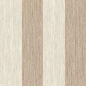 Caselio|Papier peint rayures salon marron clair|Rayures