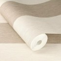 Rasch|Papel pintado rayas beige para salón comedor|Rayas