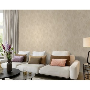 As Creation|Wallpaper nordic grey and green flowers and ferns|Scandinavian 2