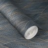 Rasch|Wallpaper modern blue golden diamond|Geometric