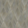 Rasch|Papier peint salon moderne losanges gris et doré|Géométrique
