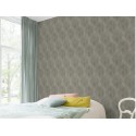 Rasch|Wallpaper modern gray golden diamond living room|Geometric