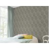Rasch|Wallpaper modern gray golden diamond living room|Geometric