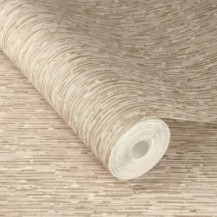 Rasch|Papier peint élégant effet textile beige|Papier Peint