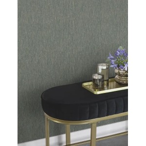 Elitis|Linen-effect artisanal wallpaper in beige|Fabric Imitation 2