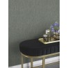 Rasch|Papel pintado elegante efecto textil verde|Papel Pintado