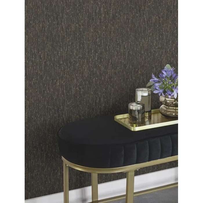 Rasch|Wallpaper modern black golden textile-effect|Wallpaper