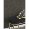 Rasch|Tapete modern textileffekt schwarzgold|Tapeten
