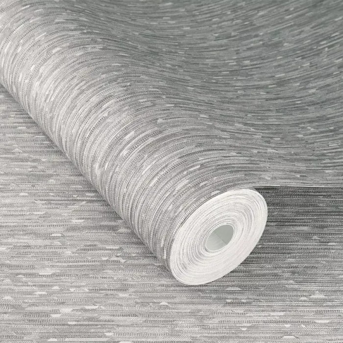 Rasch|Papier peint effet textile gris pour espaces modernes|Papier Peint