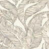 Rasch|Tapete Blumen große Blätter beige|Tapeten