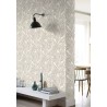 Rasch|Tapete Blumen große Blätter beige|Tapeten