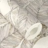 Rasch|Tapete Blumen große Blätter beige|Tapeten