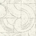 Rasch|Papier peint contemporain motifs géométriques blanc|Géométrique