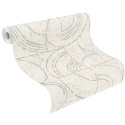 Rasch|Tapete modern geometrische Muster weiß|Geometrisch