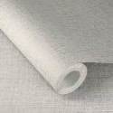 Rasch|Papier peint lisse effet lin gris|Papier Peint