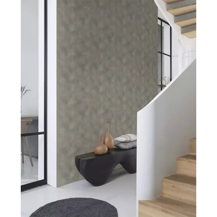 Papel pintado abstracto moderno gris con textura - Rasch Welcome Home 653946