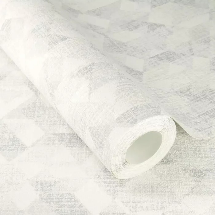 Rasch|Tapete geometrische Formen weiß|Geometrisch