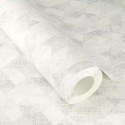 Rasch|Tapete geometrische Formen weiß|Geometrisch